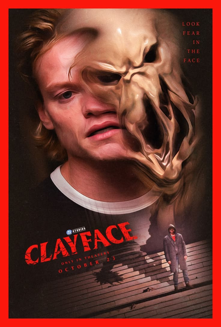 Clayface 2026 movie poster, in theaters October 23